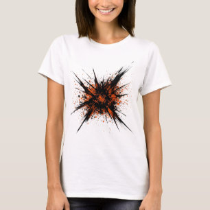 T-shirt Art de lavage couleur pastel