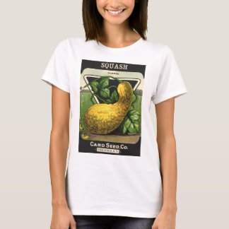 T-shirt Art de l'étiquette de paquet de graines vintage Co
