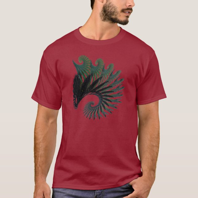 T-shirt Art de Mandelbrot (Devant)