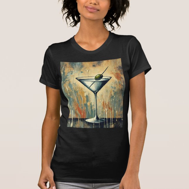 T-shirt Art de Martini en techniques mixtes du milieu du s (Devant)