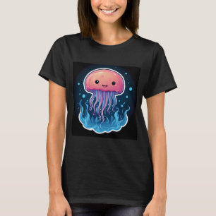 T-shirt Art de méduse
