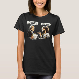 T-shirt Art de mème politique frère