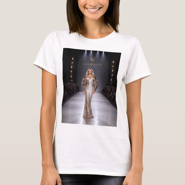 T-shirt Art de mode de luxe (Devant)