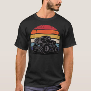 T-shirt Art de Monster Truck pour les amateurs de Monster
