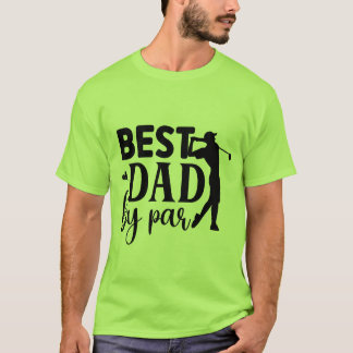 T-shirt Art de mots de papa drôle le meilleur Par