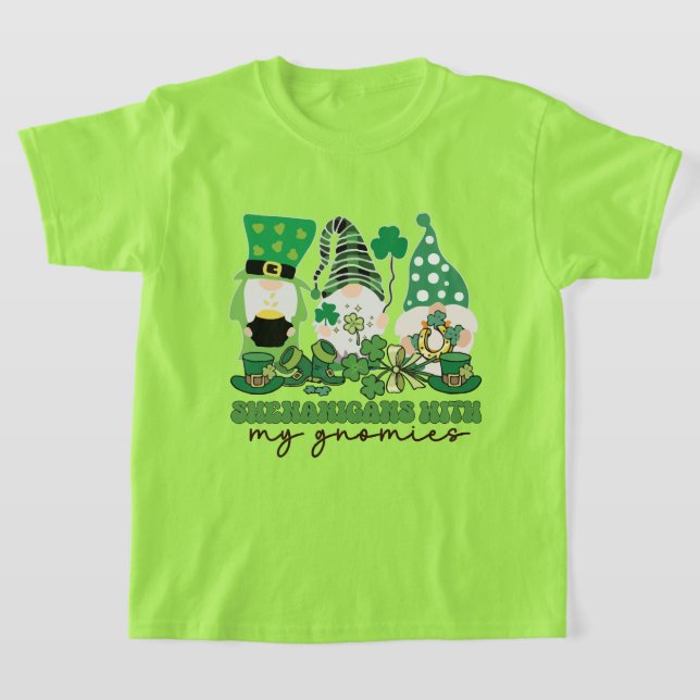 T-shirt Art de mots drôle de la Saint-Patrick (Poser)