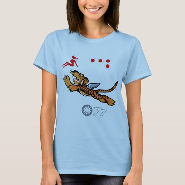 T-shirt Art de nez de 2ÈME GUERRE MONDIALE de Flying (Devant)