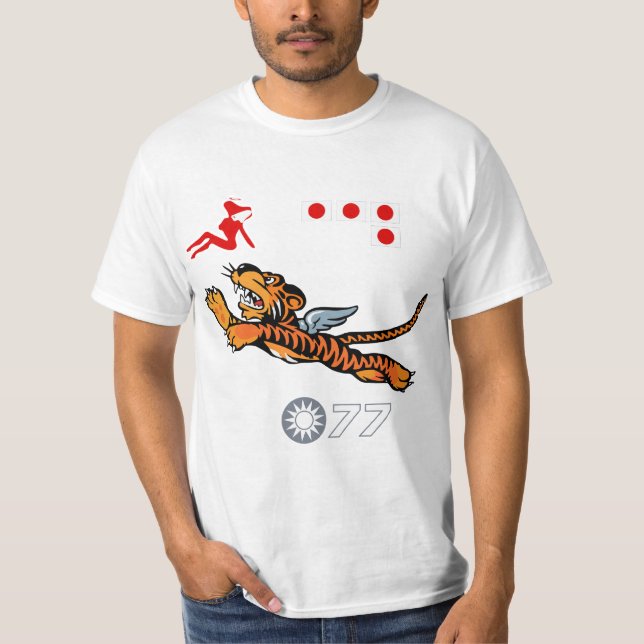 T-shirt Art de nez de 2ÈME GUERRE MONDIALE de Flying (Devant)