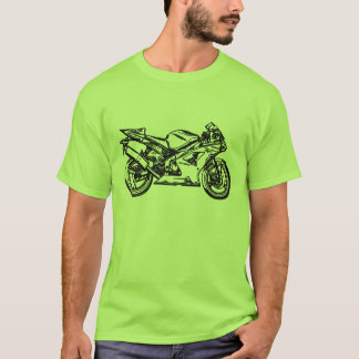 T-shirt Art de Ninja Sportbike