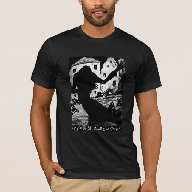 T-shirt Art de Nosferatu Albin Grau (Devant)