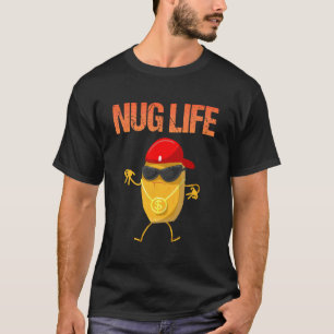T-shirt Art de nugget de poulet cool pour les garçons les