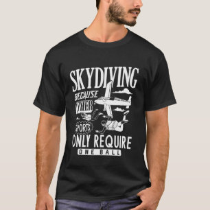 T-shirt Art de parachutisme cool Parachute Parachutiste et