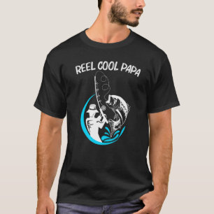 T-shirt Art De Pêche cool Pour Hommes Papa Pêcheurs Poisso