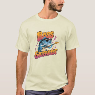 T-shirt Art de pêche humoristique : Bass Designs