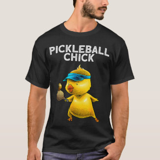 T-shirt Art de pickleball drôle pour femme fille sport pal