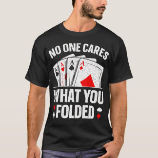 T-shirt Art de poker drôle pour hommes femmes amateur de p