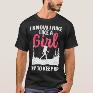 T-shirt Art de Randonnée Pour Camping de Plein Air Nature