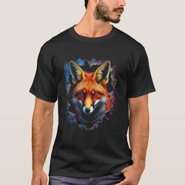T-shirt Art de renard (Devant)