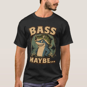 T-shirt Art de requin de pêche drôle peut-être bar