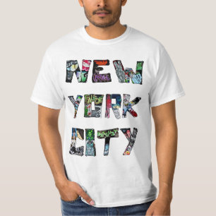 T-shirt Art de rue de New York City
