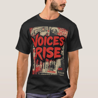 T-shirt Art de rue de protestation