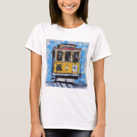 Art de San Francisco, peinture de funiculaire, la