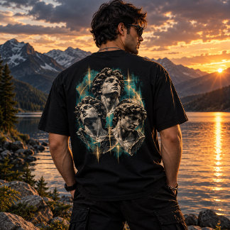 T-shirt Art de sculpture gothique des rêves