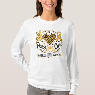 T-shirt Art de sensibilisation à la lutte contre le cancer
