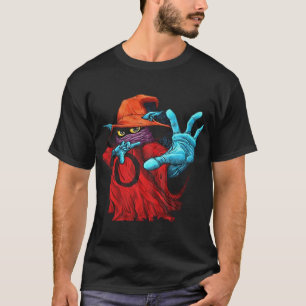 T-shirt Art de sorcier, imagerie mystique, conception de f