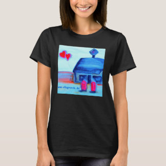 T-shirt … art de station d'amour… par Jutta Gabriel…