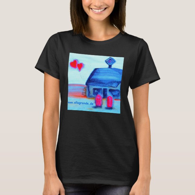 T-shirt … art de station d'amour… par Jutta Gabriel… (Devant)
