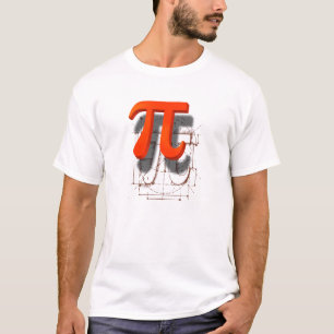 T-shirt Art de symbole de pi