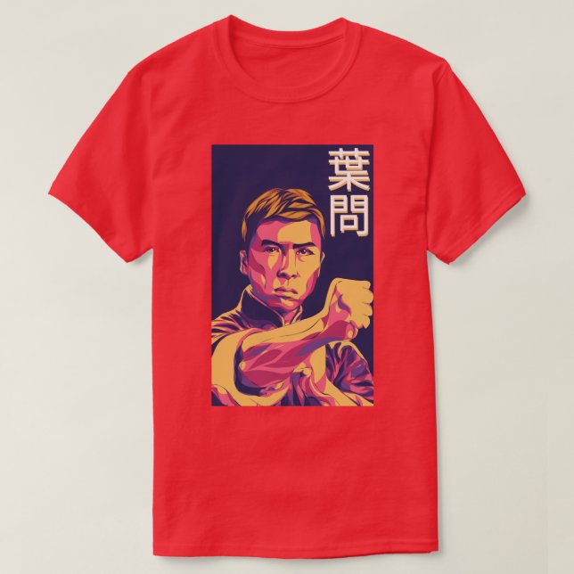T-shirt Art de Yip Man (Design devant)