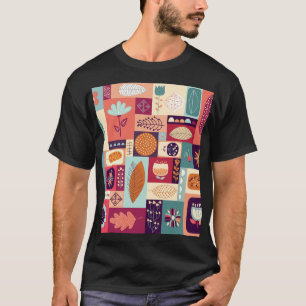 T-shirt Art Décoratif Vintage Autumnal