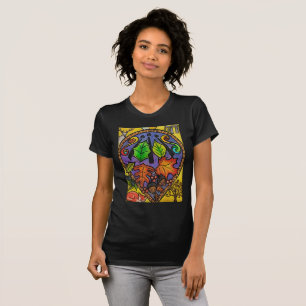 T-shirt art d'équinoxe/Mabon/Alban Elfed/Awen d'automne