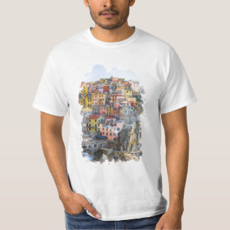 T-shirt Art des Cinque Terre