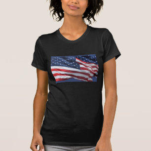 T-shirt Art des drapeaux US