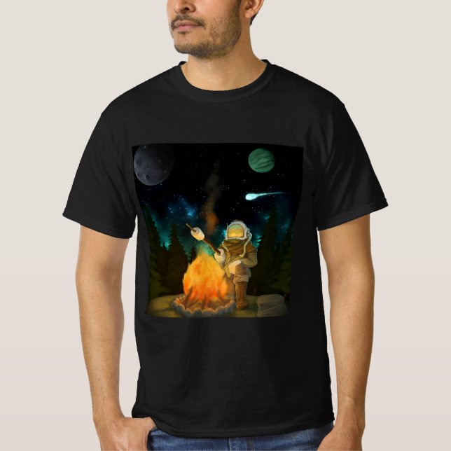 T-shirt art des wilds extérieurs (Devant)
