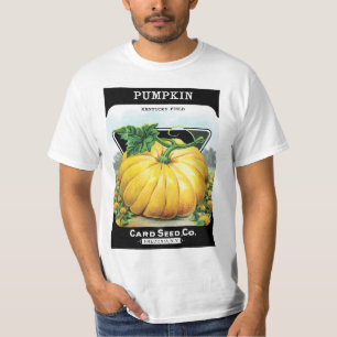 T-shirt Art d'étiquette de paquet de graines vintage, citr