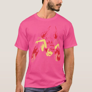 T-shirt Art d'horreur - Bomb Girl Nez Art - Psychobilly Pu
