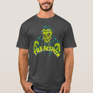T-shirt Art d'horreur Frankenstein Zombie Psychobilly Lowb