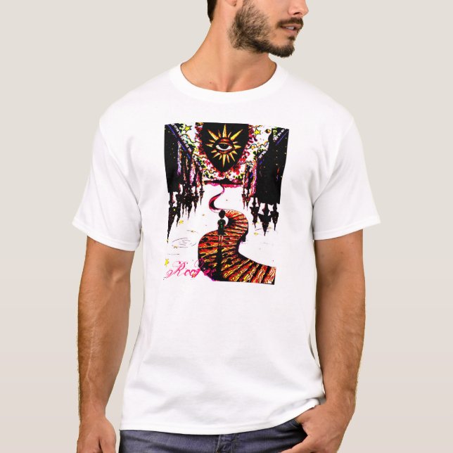 T-shirt art didgital t (Devant)