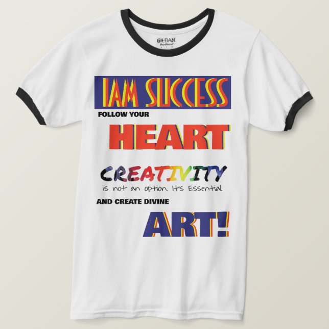 T-SHIRT ART DIVIN (Design devant)