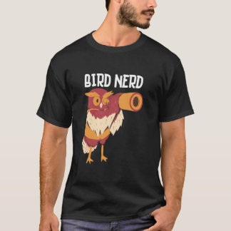 T-shirt Art d'observation d'oiseaux cool pour hommes femme
