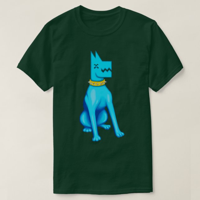 T-SHIRT ART DOG (Design devant)