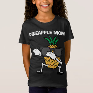 T-Shirt Art Drôle Ananas Pour Maman Mère Fruit Été Lo