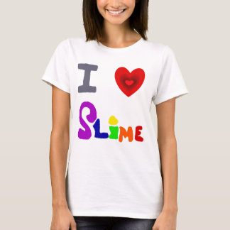 T-shirt Art drôle de boue d'amour d'I