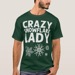 T-shirt Art Drôle De Flocon De Neige Pour Femmes Maman Nei