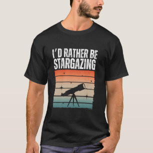 T-shirt Art Drôle De Stargazage Pour Hommes Femmes Astrono