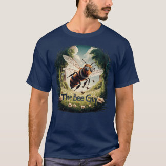 T-shirt Art Drôle Pour Hommes Papa Bee Hive Miel Abeille 1